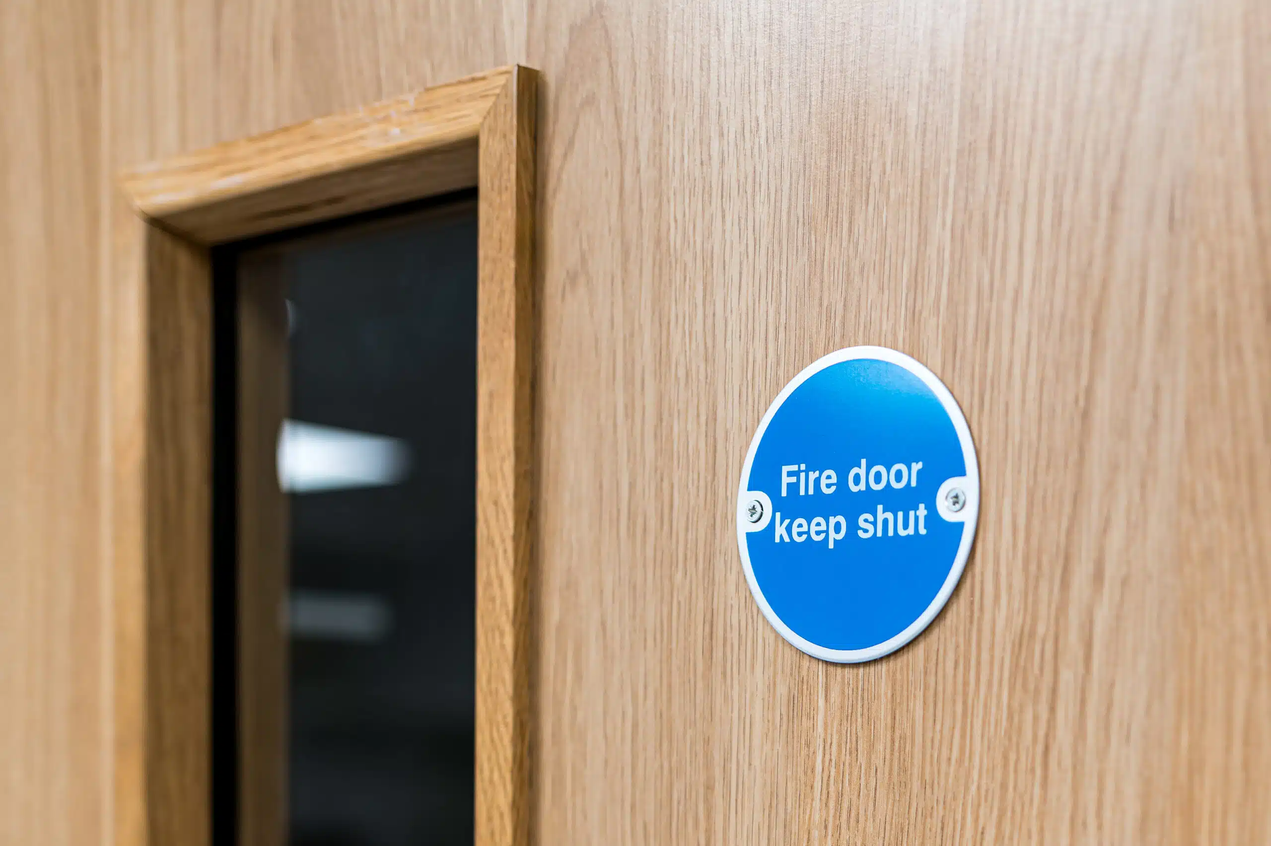Fire Door Keep Shut Sign